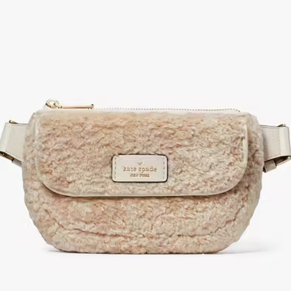 NEW Kate Spade Rosie Fur Belt Bag Purse Cream Sherpa
Crossbody - Picture 3 of 16